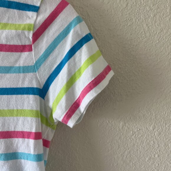 J. Crew Women's The Collector Striped Tee Size XS Style AY581 - Picture 4 of 9